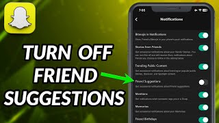 How To Turn Off Snapchat Friend Suggestions