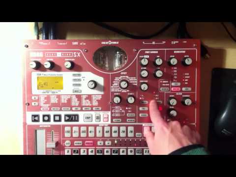 Leon Du Star shows how to spice up korg electribe sx beats using highpass compression