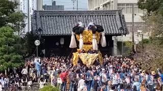 西条祭り2023年御殿前　喜多濱みこし