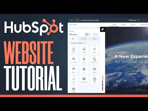 How To Make A HubSpot Website | Tutorial For Beginners...