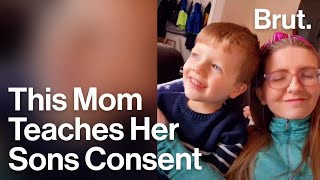 Download lagu Mom Teaches Young Sons About Consent... mp3