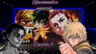 BNHA Reaccionando a universos Deku es Eren/Thorfinn | Capitulo 3
