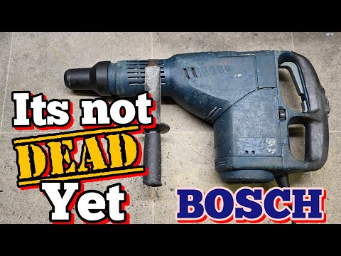 It's down, but it's not Dead. Restoring an old Bosch GBH7DE Rotary demolition hammer.