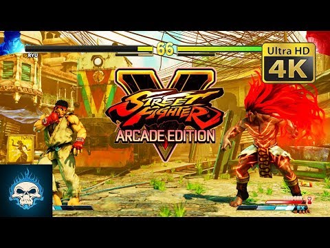 Street Fighter V Arcade Edition 4K Gameplay (PC)
