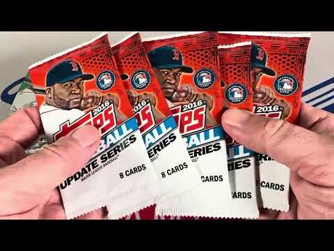 THROWBACK THURSDAY WITH A 2016 TOPPS CHROME UPDATE MEGA BOX!