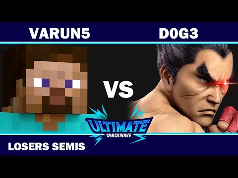 USW 207 - Losers Semis - DNB+ | Varun5 (Steve) VS FHS | D0g3 (Kazuya) - SSBU