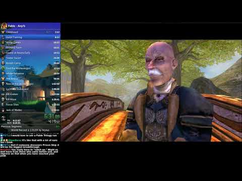 [OLD WR] Fable [Xbox] Any% Speedrun in 1:29:55 (1:21 IGT)
