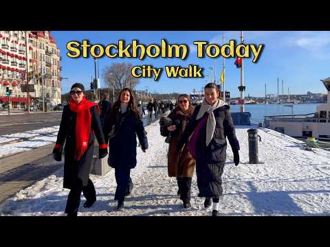 🇸🇪 Stockholm Today | City Walk 4K