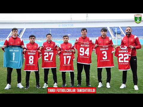 "Lokomotiv" yangi futbolchilarni tanishtirdi