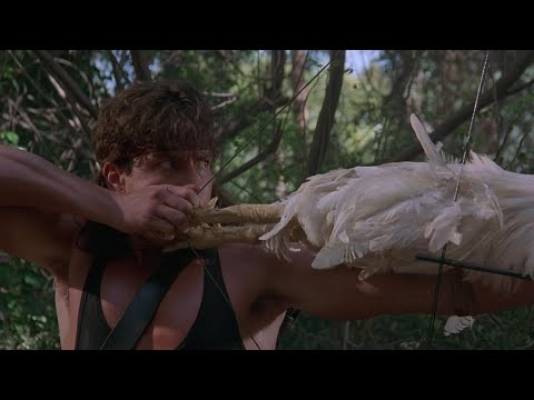 Стрельба из лука курицей («Горячие головы 2», 1993)