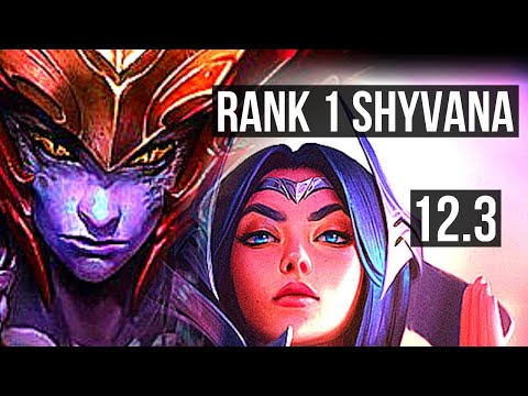 SHYVANA vs IRELIA (TOP) | Rank 1 Shyvana, 8/3/12, 300+ games | KR Grandmaster | 12.3