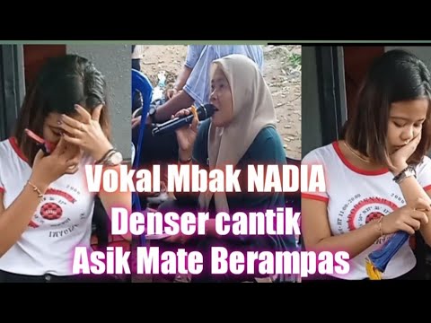 Dc karisma Mbak NADIA Cantik  Lagu sasak Mate Berampas