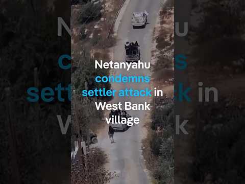 Netanyahu condemns settler attack in West Bank village | DW News