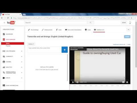 Youtube Beginners Guide To A Successful Channel - Closed Caption Transcript
