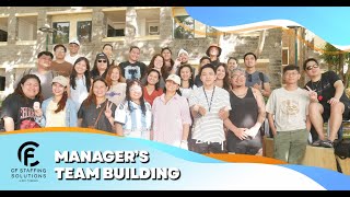 CF Staffing Solutions Manager's Team Building
