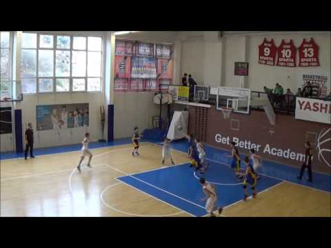 U14 BA Sparta vs. BK Litoměřice - Q4 - 20.12.2014