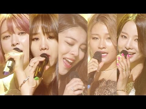 "Special Stage" APHRODITE (Aphrodite) - Chandelier @ popular song Inkigayo 20160814