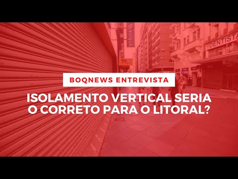 Como está a situação da pandemia no litoral sul?
