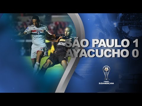 Gols e lances de São Paulo x Ayacucho