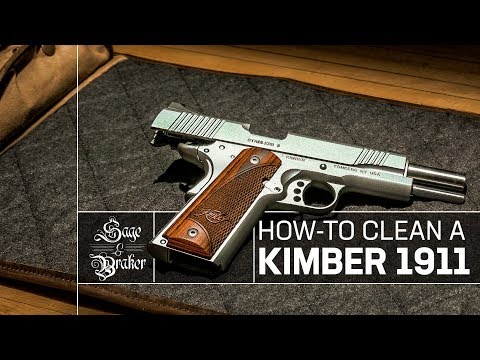 Kimber 1911 Custom II // How to Clean and Disassemble