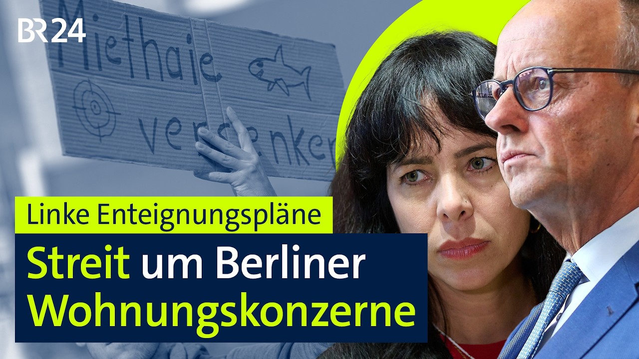Linke Enteignungspläne: Streit um Berliner Wohnungskonzerne | BR24