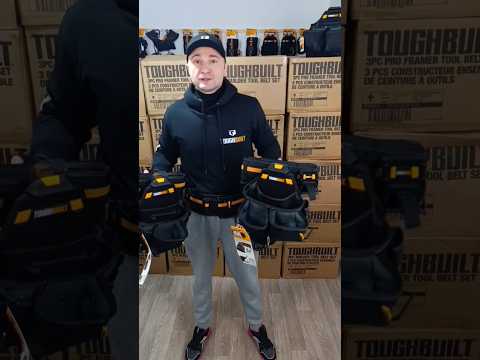 Пояс сумка для инструмента пояс монтажный TOUGHBUILT TB-CT-101-3Р - фото 1 - id-p2779534660