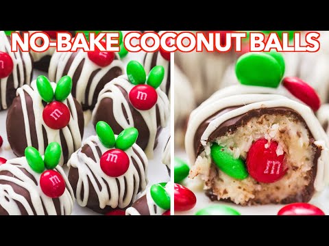 No-Bake Chocolate Coconut Balls