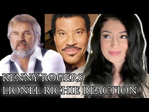 FIRST TIME HEARING KENNY ROGERS - LADY HE ALSO SINGS WITH LIONEL RICHIE - I MELTED