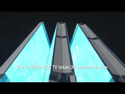 The World's First Luxury Foldable Outdoor MicroLED TV