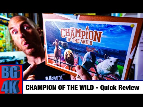 Champion of the Wild - Boardgames4K Review