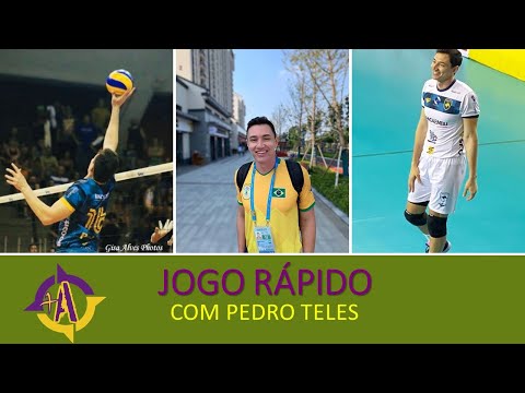 #JOGORÁPIDO com o Jogador de Vôlei Pedro Teles  T.3  V.18