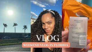 WEEKEND VLOG | AMAZON HAUL, CURLY HAIR ROUTINE, & NEW SKINCARE