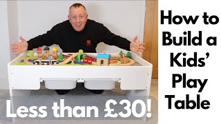 Easy to Build Play Table!