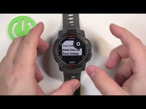 GARMIN Instinct 3 Solar 50mm - How to Perform a Hard Reset? | Restore Factory Settings