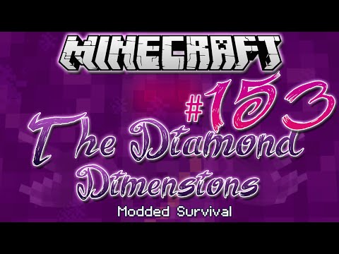 "PUMPKIN BED?!" | Diamond Dimensions Modded Survival #153 | Minecraft