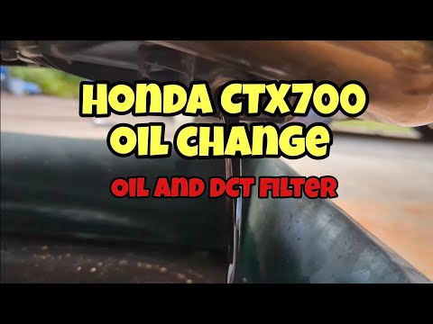 Thumbnail for Honda CTX700 oil and DCT filter change. by WiLL