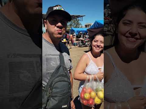 Visitando a feira livre de Paramirim Bahia
