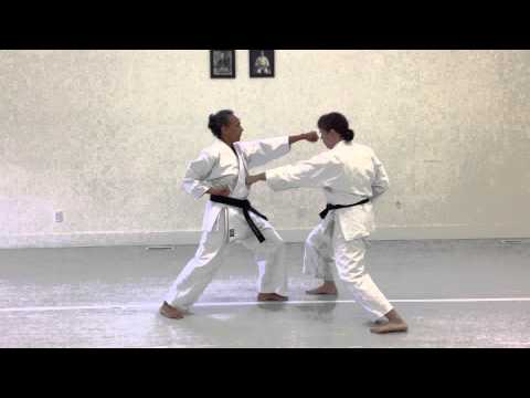 Ippon Kumite: Jodan, Chudan migi/hidari | IKD Testing Syllabus videos | Shotokan Karate 2013