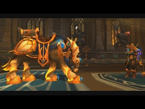 Stirring in the Shadows - Paladin Class Mount Scenario