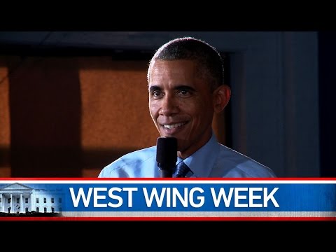 ウェストウイングウィーク。1/2/15か、「あのジンクスティング。特別編・年末編" (West Wing Week: 1/2/15 or, "That Zingy Sting: A Special, Year-End Edition")