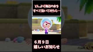 衝撃な展開【ぽこあポケモン】どんより海辺の水をすべて抜くと… #ニンダイ　#任天堂ダイレクト　#ぽこあ　#ぽこあポケモン　#アップデート