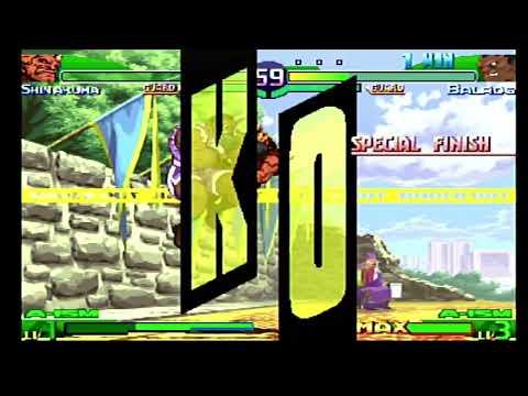 Street Fighter Alpha 3(Dreamcast)-Shin Akuma vs Balrog