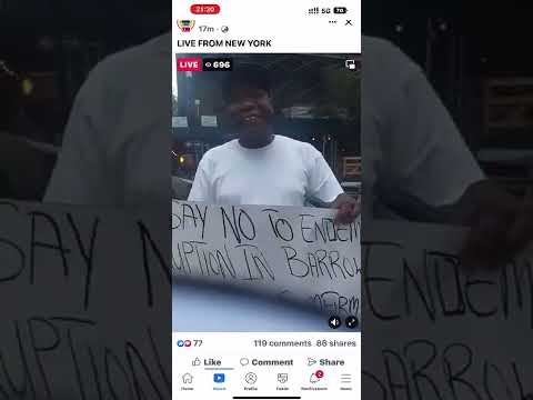 POWERFUL MESSAGE -REACTIONS OF GAMBIANS AT THE PROTEST IN AMERICA