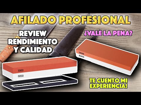 Afilado como un Profesional: 🔪💎 Todo lo que Necesitas Saber sobre la Piedra 3000 + 8000