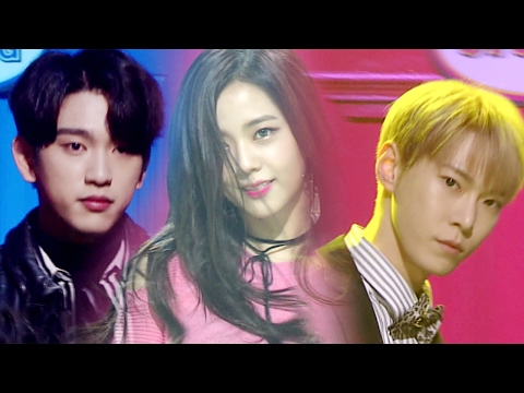 《Special Stage》 JISOO X DOYOUNG X JINYOUNG - MC special @인기가요 Inkigayo 20170205