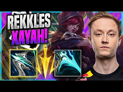 REKKLES PERFECT GAME XAYAH GALEFORCE! - G2 Rekkles Plays Xayah ADC vs Jhin! | Season 11