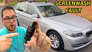 How to Replace Screenwash Pump on BMW F10/F11 (Step-by-Step DIY)
