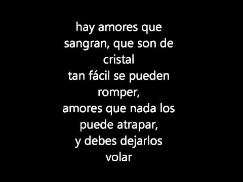 Luja - Amores de cristal letra - Lyrics