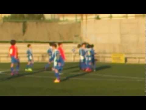 At Escalerillas Infantil B - 2011-12  Gol de Raul