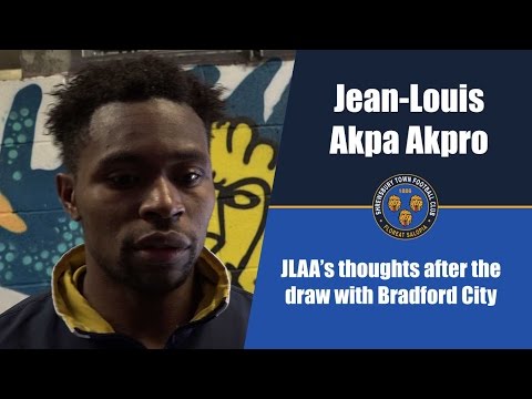 INTERVIEW | Jean-Louis Akpa Akpro post Bradford City (H) - Town TV